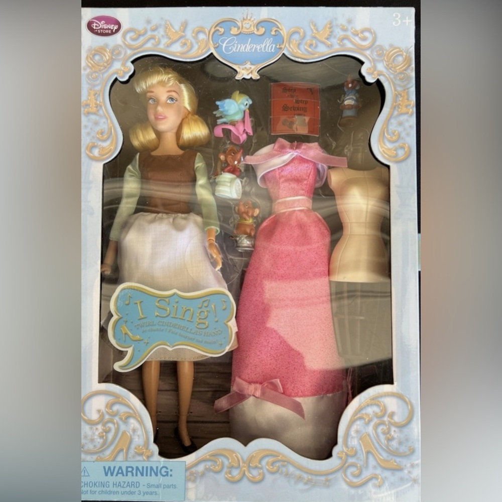 Cinderella Singing Doll with Pink Dress